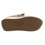 Softwaves sneaker beige raffia 8.95.01